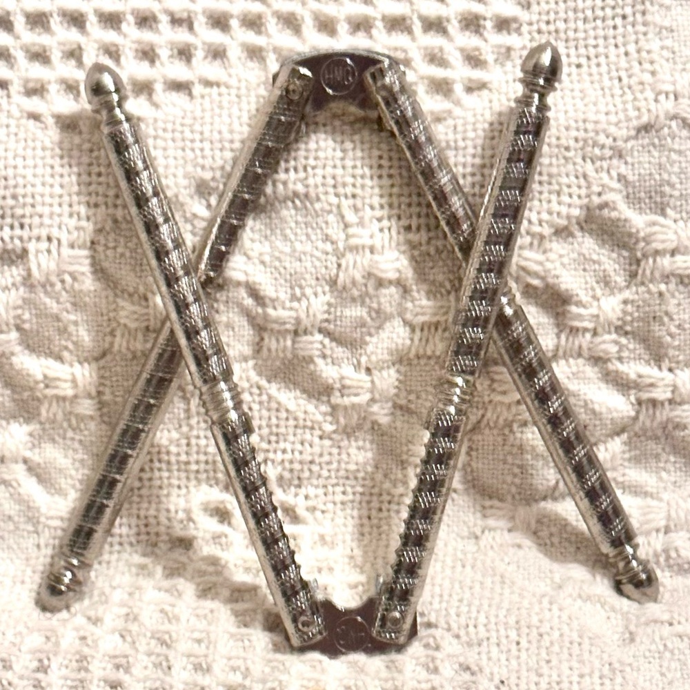 Two HMQ Vtg 1970's Retro Ornate Nut/ Crab Leg Crackers